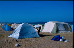 Camping λίγο μετά τα σύνορα (Μαρόκο, Ceuta)